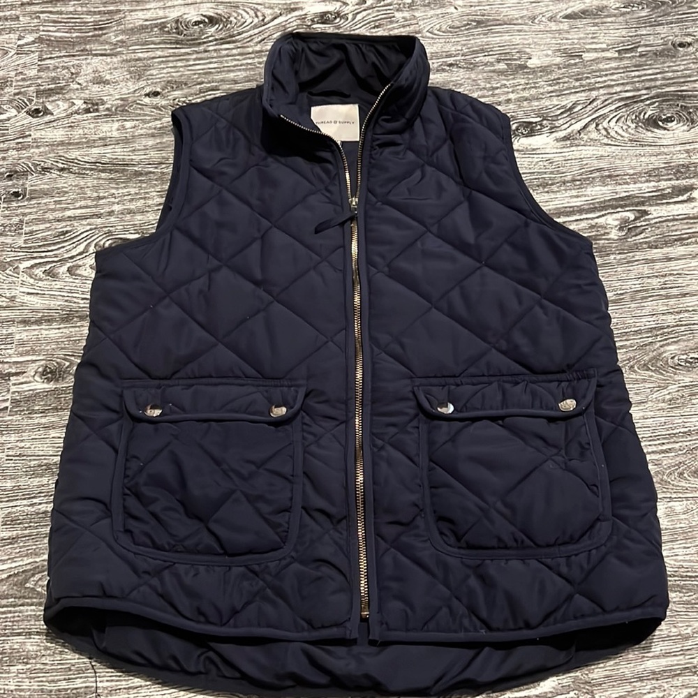 EUC Thread & Supply Navy Puffy Vest